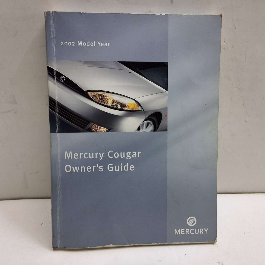 2002 Mercury Cougar Owners Manual
