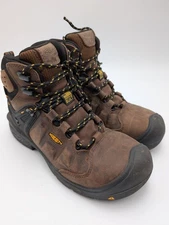 KEEN Utility Men’s Size 9M Dover 6” Carbon Toe WP Work Boots USA