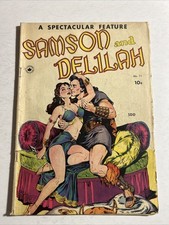 SPECTACULAR FEATURES SAMSON AND DELILAH #11 Comic Book 1950