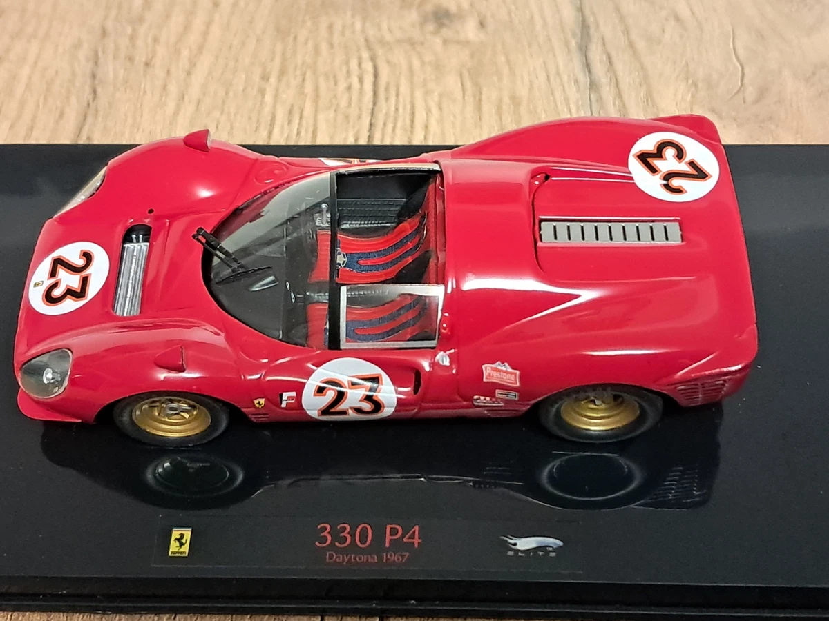 Starter Ferrari 330 P4 Coupé #19 – Le Mans 1967 – 1/43 – Modèle Rare Collection