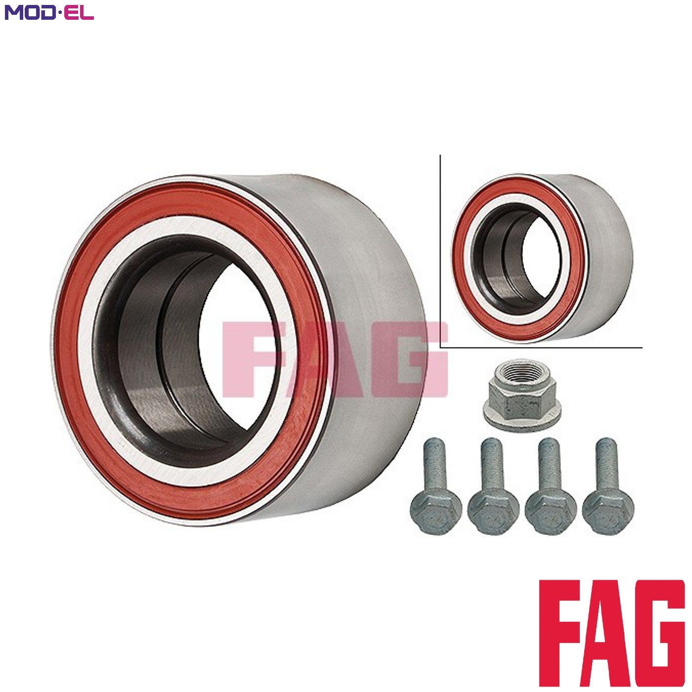 Fits FAG 713 6122 80 WHEEL BEARING KIT - Image 11
