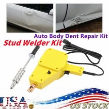 Auto Body Dent Repair Kit 800VA Electric Stud Welder Gun with Puller Hammer