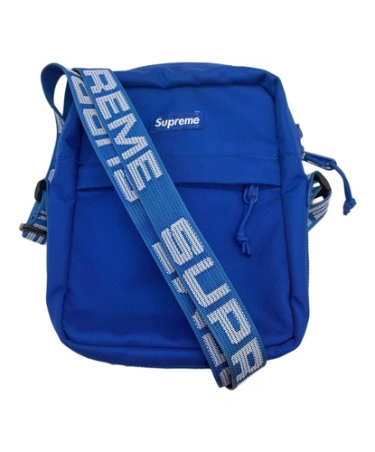 Sac à bandoulière SUPREME nylon bleu