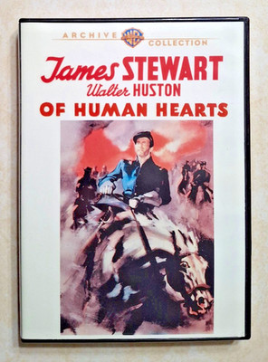 Of Human Hearts DVD 1938 Warner Archive Collection James Stewart Walter Huston
