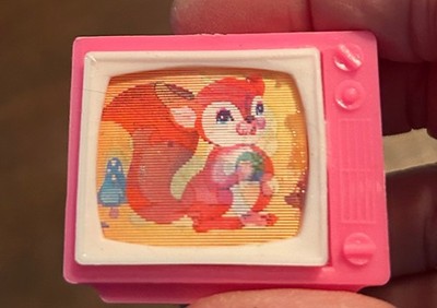 Vintage flicker / wiggle / lenticular TV Pencil Sharpener YOUR CHOICE