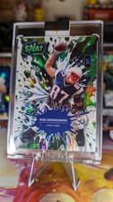 2025 Wild Card Splat Rob Gronkowski 3/7 Crosshatch Green