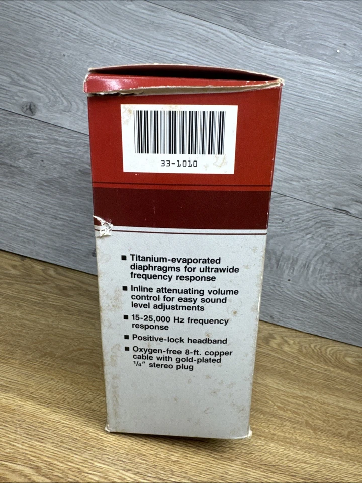 Auriculares Vintage Realistic pro-70 Titanium Auriculares Top-the-line Foto 4 de 4