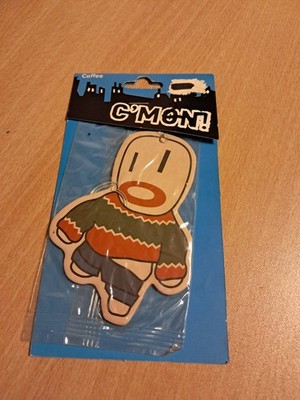 Lufterfrischer Opel Corsa Cmon Figur Werbung Retro OVP C'mon Duftbaum coffee