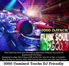 Funk Soul Disco Music USB 64GB  2019  320kbps  DJ or Fan