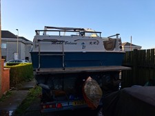 Ambassador XXL 221 Motor Boat  With Excellent Double-Axle Trailer