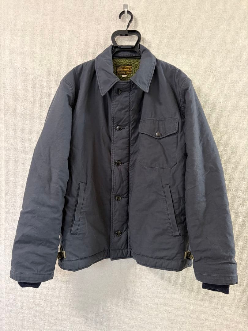 Buzz Rickson'S A-2 Deck Jacket Navy - image 2