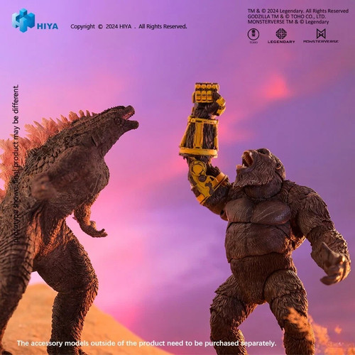 Figura de acción guantes mecánicos HIYA Godzilla x Kong: The New Empire King Kong - Imagen 6 de 9