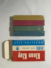 Klean Klay Non Drying Non Toxic School Pack Clay Is New In Plastic 4 Colors