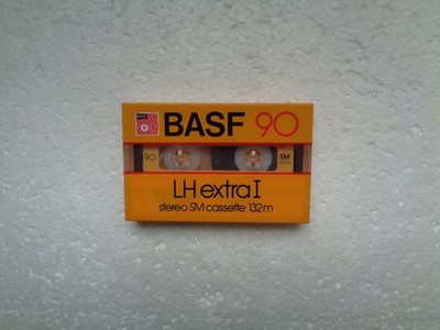 Vintage Audio Cassette BASF LH Extra I 90 * Rare From Germany 1982 *