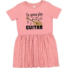 Inktastic I'm Gonna Play Guitar- Music Toddler Dress Children Guitarist Strings