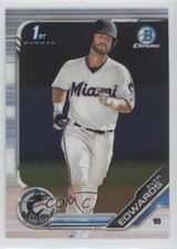 2019 Bowman Draft Chrome Evan Edwards #BDC-168 0he2