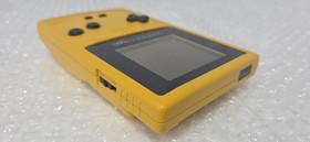 Nintendo Game Boy Color CGB-001 Yellow No Battery Cover (Tested & Clean)