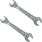 2Pcs Ultra Thin Open End Wrench Set SAE 1/2 x 9/16 Slim Profile Tight Space Tool