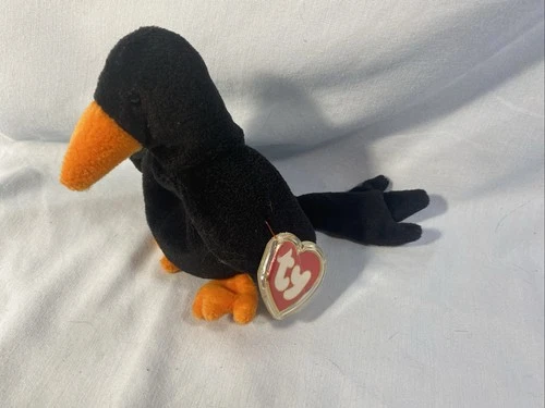 New ListingVintage Ty Beanie Baby Crow Caw 3rd Gen Hang Tag