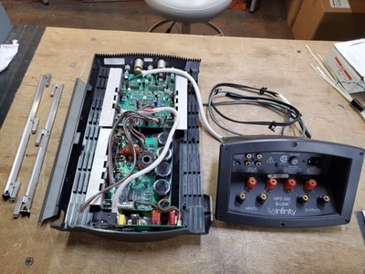 Infinity HPS-500 Powered Subwoofer 500w Plate Amp Amplifier w/ I