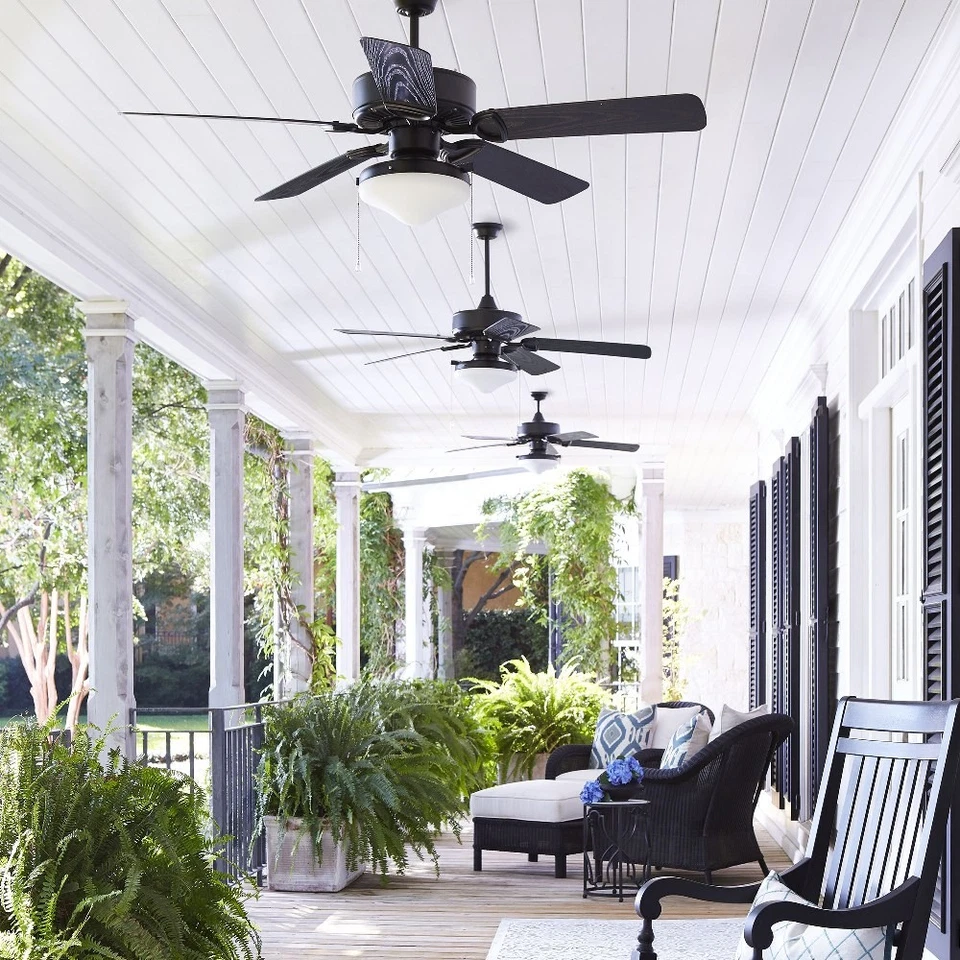 Estate - Patio Ceiling Fan in Transitional style - 52 inches wide by 13.78 - Image 2 of 2