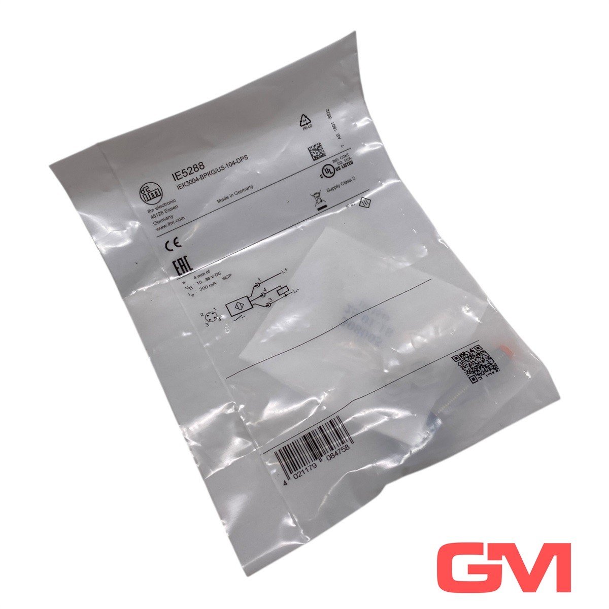 Ifm Inductive Sensor IE5288 IEK3004-BPKG/US-104 Pnp Closer