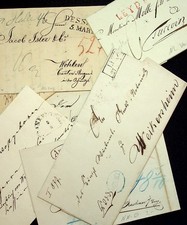 Pre-philately: various items to choose from! New 30.04.25 + reduced