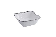 Pampa Bay Salerno Porcelain Large Square Salad Bowl
