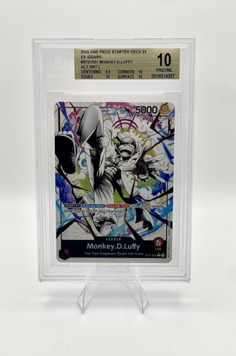 Monkey.D.Luffy (Parallel) graded BGS 10 for sale on eBay