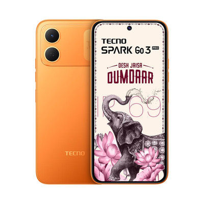 Tecno Spark Go 3 Pro | 64GB | 4GB RAM | Orange Global Version Unlocked Dual Sim