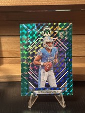 2023 Panini Mosaic HENDON HOOKER Green Mosaic Rookie RC #322 *Lions