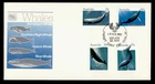 DR WHO 1982 AUSTRALIA FDC WHALE COMBO R66866