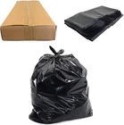 EXTRA STRONG HEAVY DUTY BLACK BIN LINERS RUBBISH BAGS WASTE REFUSE SACKS