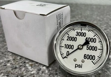 VALLEY INDUSTRIES 2241GXB6000 GAUGE 2.5", M0270