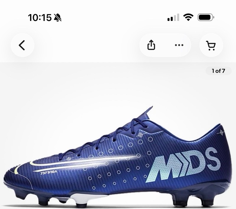 Nike Superfly 7 Academy MDS FG/MG Mercurial Soccer Cleats BQ5427-401 Men Sz 8.5
