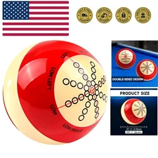 Billiard Practice Training Cue Ball, AAA-Grade PRO Cup Standard Pool Billiard...