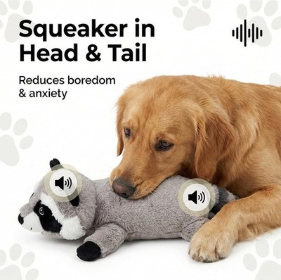 5 Pack Dog Squeaky Plush Toy For Small Medium Large Dogs No Stuffing Dog  Toys | eBay