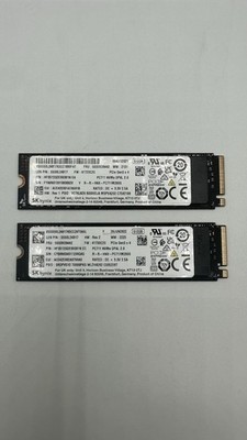 Lot of 2  Mix SK hynix, Western Digital SSD NVMe 512GB M.2 PCIe .Very Good