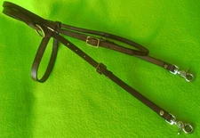 TORY Arabian Morgan Saddlebred Sidecheck Horse Training HEADSTALL~NEW Cond~USA!!