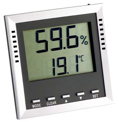 TFA 30.5010.54.K.EK KlimaGuard Thermometer Hygrometer digital mit ISO Zertifikat