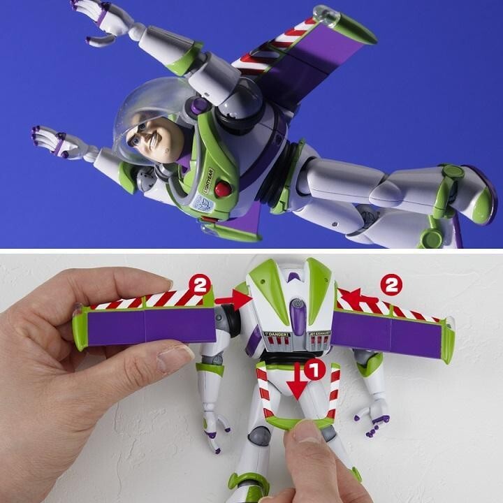 Kaiyodo Toy Story Revoltech Buzz Lightyear LR-046 Action Figure