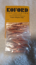 KOFORD ENGINEERING COPPER ALIGATOR CLIPS M176 2.50 EACH 3 PER PACK