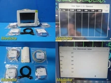 Philips M8002A Intellivue MP30 Monitor W/ M3001A MMS Module & Leads ~ 28746