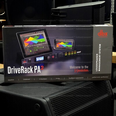 Genuine DBX DriveRack PA2 Complete Loudspeaker Management System STORE DEMO