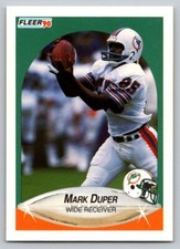 1990 Fleer - #239 Mark Duper