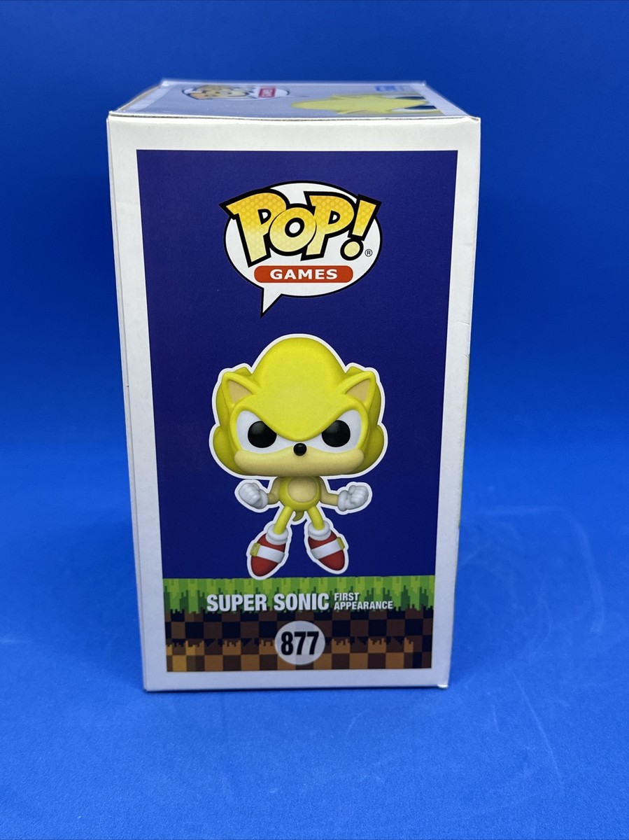 2022 SDCC Funko Pop! Super Sonic (First Appearance) #877