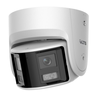 CMIP384PW-28SDL IP 4MP Panoramic 2 Way Audio Alarm Deep Learning Turret Camera