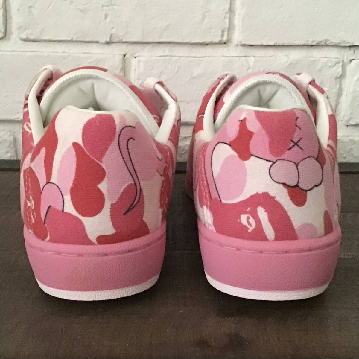 KAWS ULTRA SKULL STA sneakers BAPE STA ABC camo Pink NIGO A