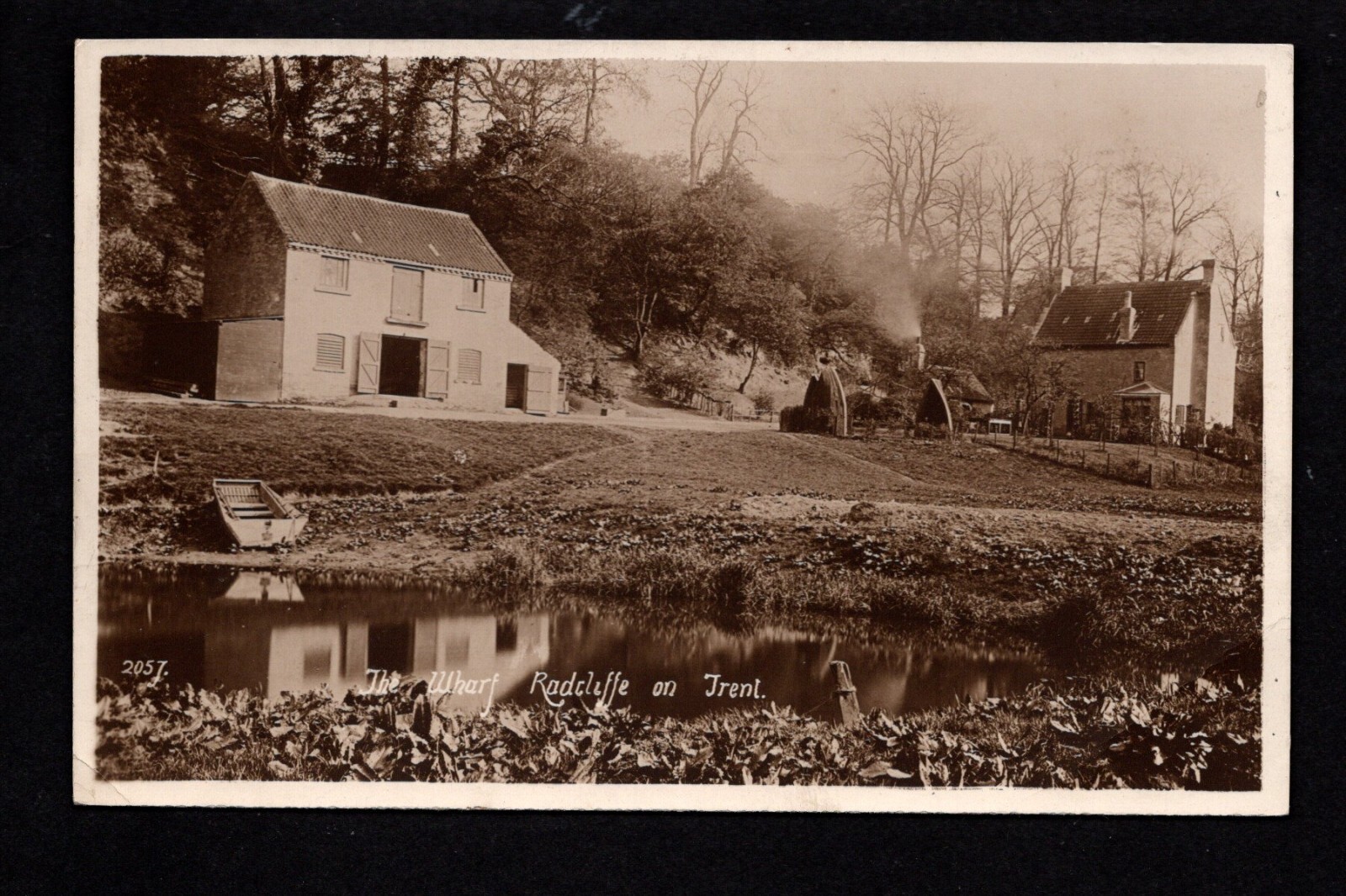 Radcliffe on Trent The Wharf real photographic postcard eBay