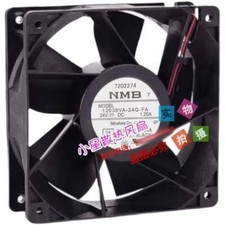NMB 12038VA-24Q-FA DC24V 1.20A 12CM 2-wire high airflow inverter cooling fan